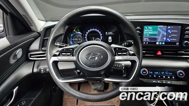 Hyundai Avante Hybrid (CN7) 2021 Серый из Кореи, фото 4