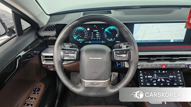 Hyundai Grandeur Hybrid (GN7) 2023 Светло-серебряный цвет из Кореи, фото 4