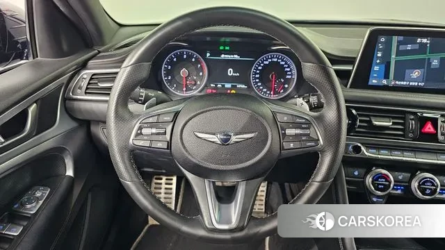 Genesis G70 2018 Синий из Кореи, фото 4