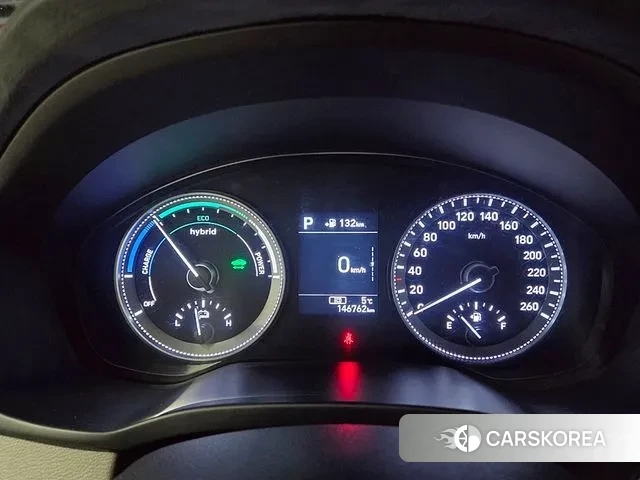 Hyundai Grandeur IG Hybrid 2018 Небесно-голубой из Кореи, фото 4