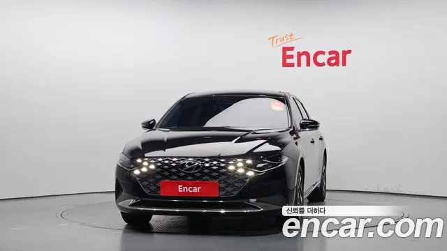 Hyundai The New Grandeur IG Hybrid 2020 Черный из Кореи, фото 4