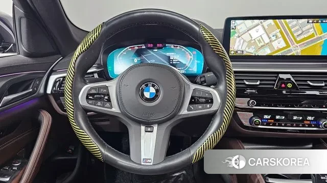 BMW 5 Series (G30) 2023 Черный из Кореи, фото 4