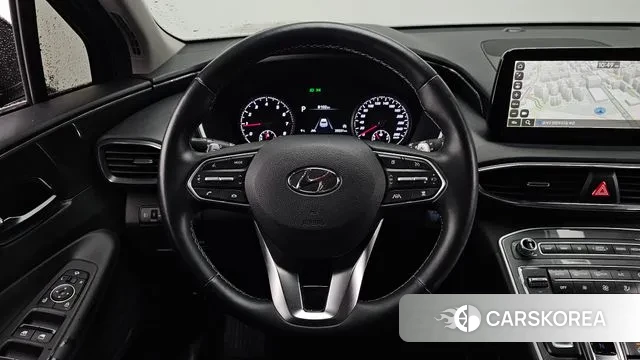 Hyundai The New Santa Fe 2022 Черный из Кореи, фото 4