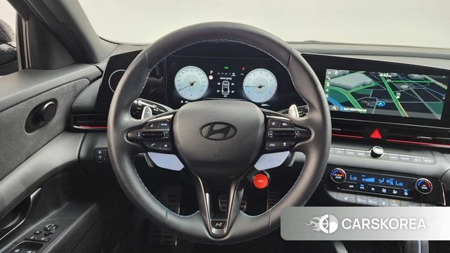 Hyundai The New Avante (CN7) 2024 Синий из Кореи, фото 4