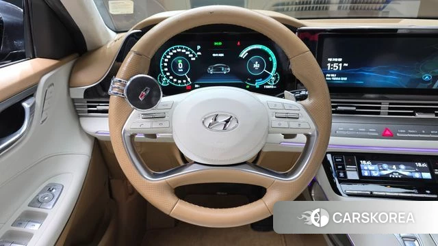 Hyundai The New Grandeur IG Hybrid 2019 Серый из Кореи, фото 4