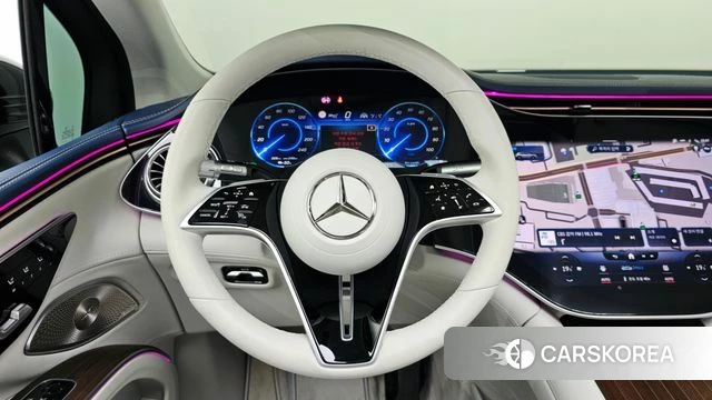 Mercedes-Benz EQS SUV X296 2023 Черный из Кореи, фото 4