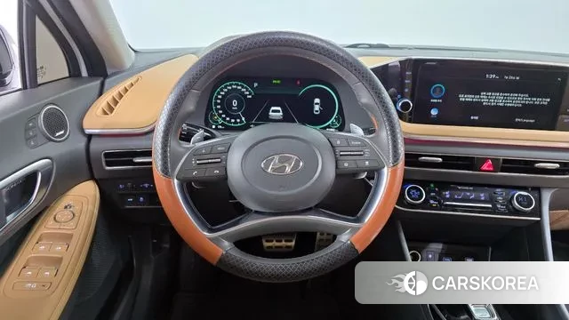 Hyundai Sonata (DN8) 2019 Белый из Кореи, фото 4