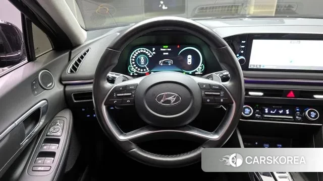 Hyundai Sonata Hybrid (DN8) 2022 Черный из Кореи, фото 4