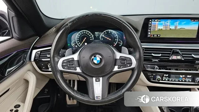 BMW 5 Series (G30) 2019 Синий из Кореи, фото 4