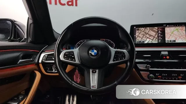 BMW 5 Series (G30) 2022 Черный из Кореи, фото 4