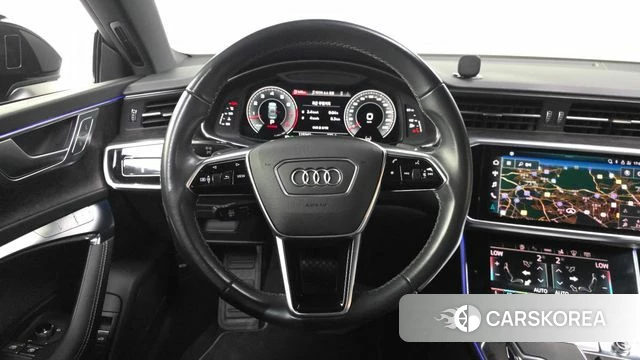 Audi A7 (4K) 2021 Черный из Кореи, фото 4