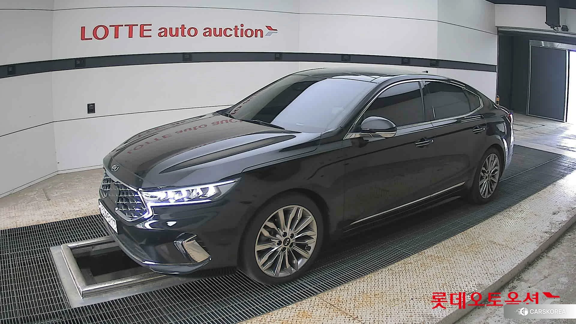 Kia K7 2021 Aurora Black Pearl из Кореи, фото 4