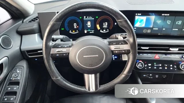 Hyundai Sonata D Edge Hybrid (DN8) 2023 Черный из Кореи, фото 4