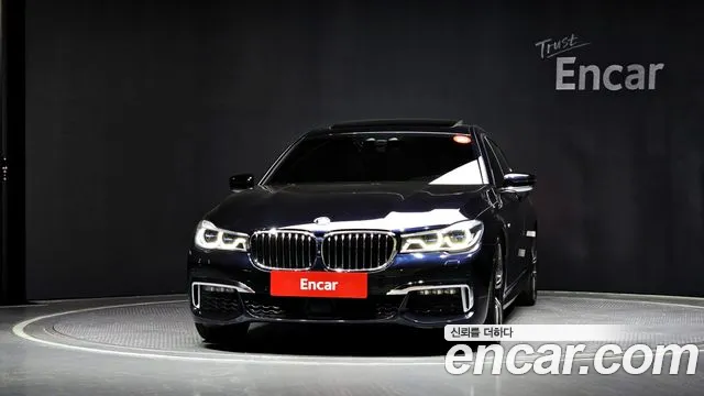 BMW 7 Series (G11) 2018 Черный из Кореи, фото 4