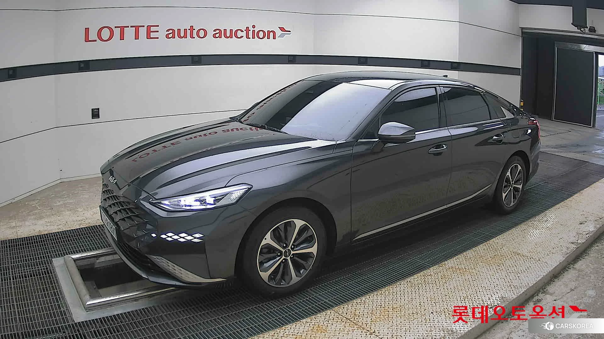Kia K8 Hybrid 2022 Interstellagray из Кореи, фото 4