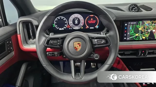 Porsche Cayenne (PO536) 2024 Черный из Кореи, фото 4