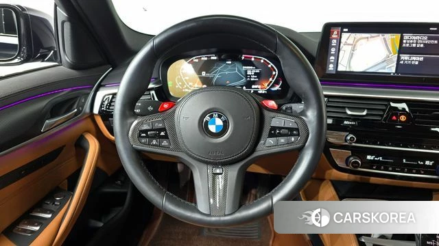 BMW 5 Series (G30) 2023 Черный из Кореи, фото 4