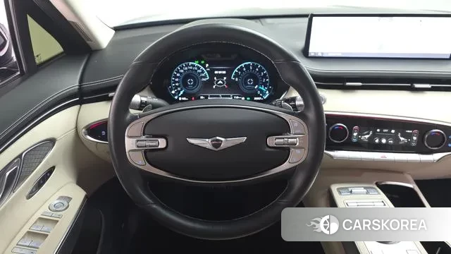 Genesis GV70 2021 Синий из Кореи, фото 4