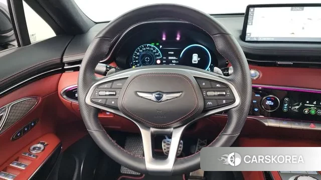 Genesis GV70 2023 Темно-зеленый из Кореи, фото 4