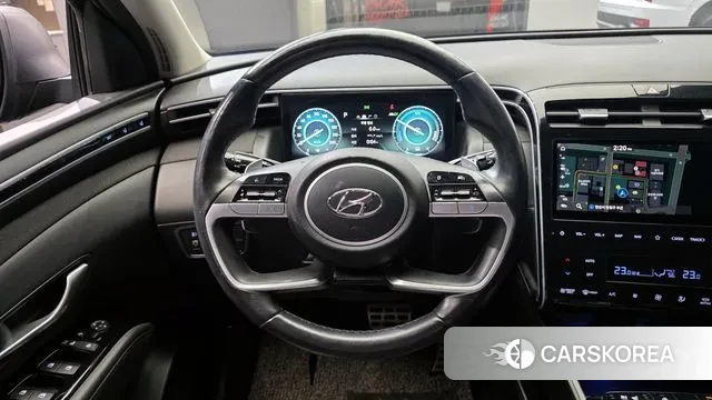 Hyundai Tucson Hybrid (NX4) 2021 Черный из Кореи, фото 4