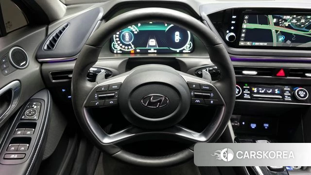 Hyundai Sonata Hybrid (DN8) 2023 Черный из Кореи, фото 4