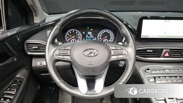 Hyundai The New Santa Fe 2022 Черный из Кореи, фото 4