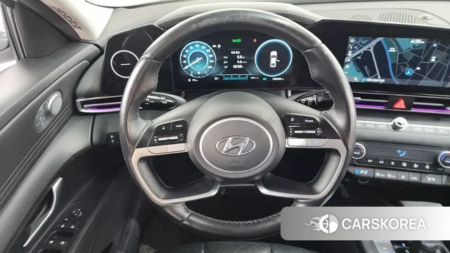 Hyundai Avante (CN7) 2022 Белый из Кореи, фото 4