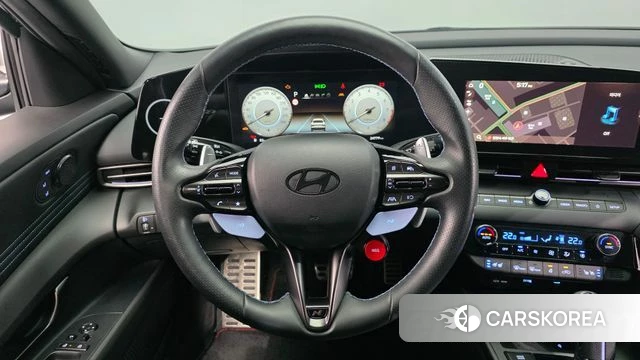 Hyundai The New Avante (CN7) 2024 Черный из Кореи, фото 4