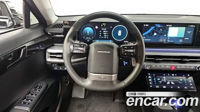 Hyundai Grandeur Hybrid (GN7) 2023 Черный из Кореи, фото 4