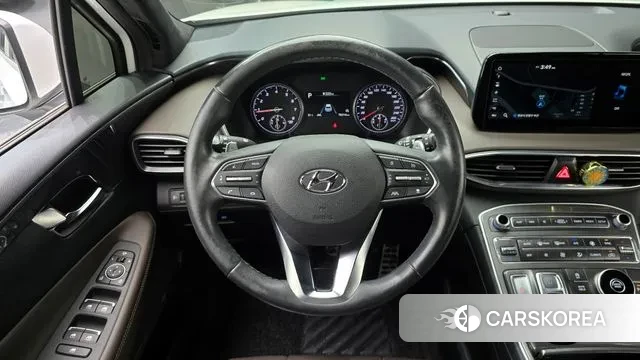 Hyundai The New Santa Fe 2021 Белый из Кореи, фото 4