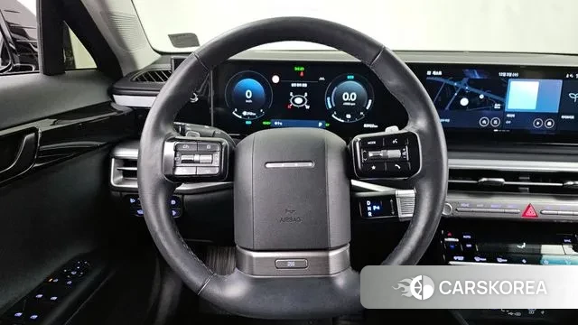 Hyundai Grandeur Hybrid (GN7) 2023 Черный из Кореи, фото 4