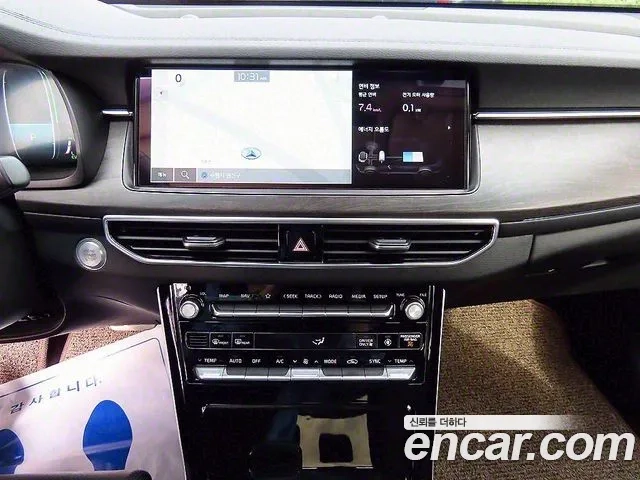 Kia K7 Premier Hybrid 2019 Синий из Кореи, фото 4