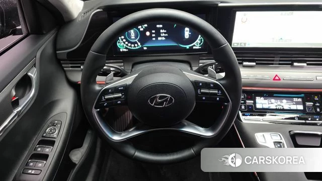 Hyundai The New Grandeur IG Hybrid 2022 Черный из Кореи, фото 4