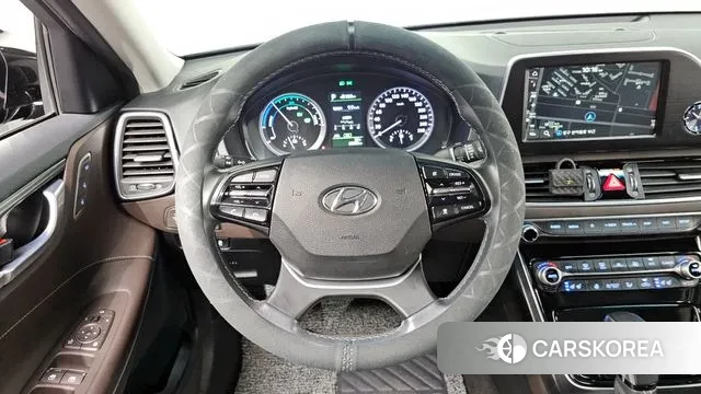 Hyundai Grandeur IG Hybrid 2019 Черный из Кореи, фото 4