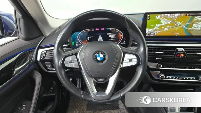 BMW 5 Series (G30) 2021 Синий из Кореи, фото 4