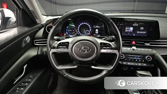 Hyundai Avante Hybrid (CN7) 2020 Серебряный из Кореи, фото 4