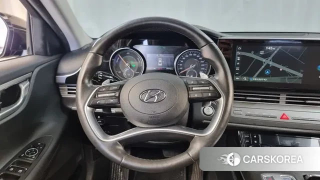 Hyundai The New Grandeur IG Hybrid 2021 Черный из Кореи, фото 4