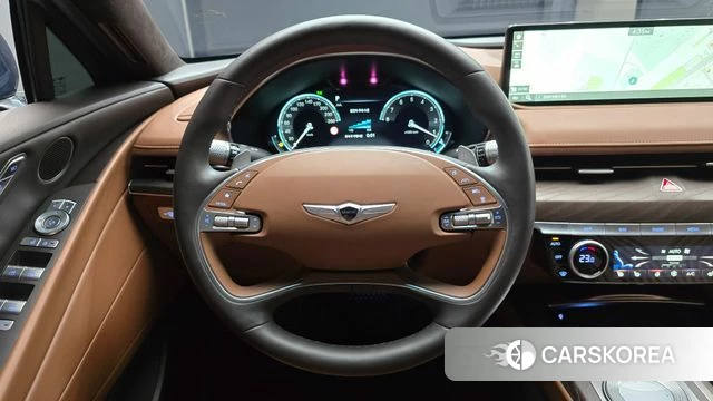 Genesis G80 (RG3) 2022 Синий из Кореи, фото 4