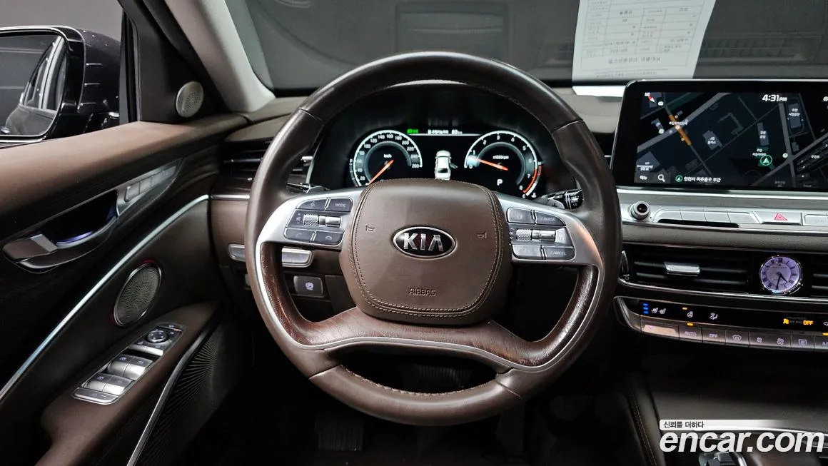 Kia More K9 2018 Серый из Кореи, фото 4