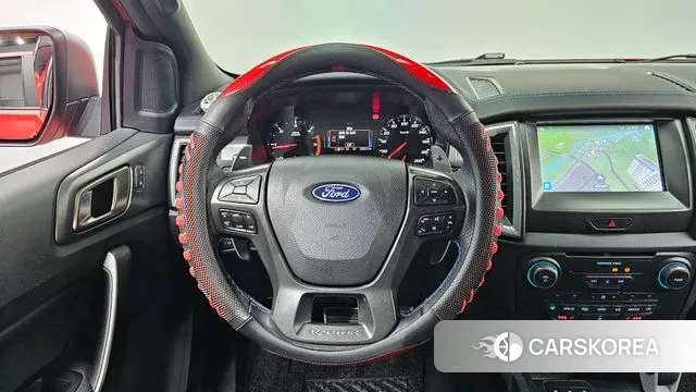Ford Ranger 3rd Generation 2021 Красный из Кореи, фото 4