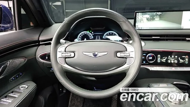 Genesis GV70 2021 Синий из Кореи, фото 4