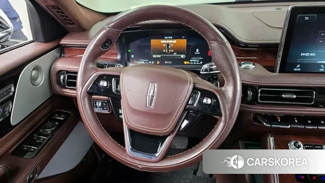 Lincoln Aviator 2nd generation 2021 Черный из Кореи, фото 4