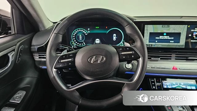 Hyundai The New Grandeur IG Hybrid 2022 Черный из Кореи, фото 4