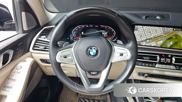 BMW X7 (G07) 2021 Черный из Кореи, фото 4