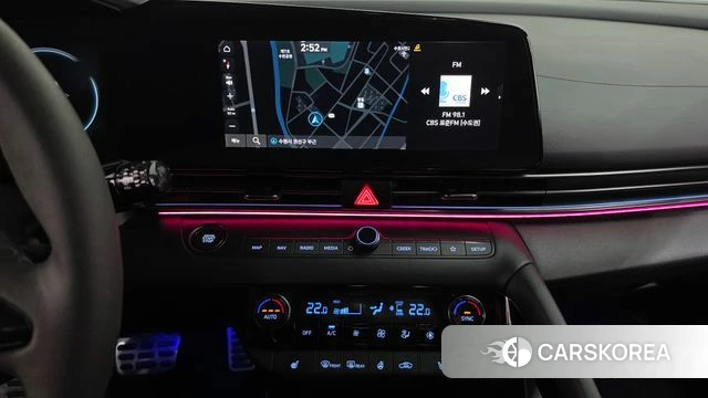 Hyundai Avante (CN7) 2021 Небесно-голубой из Кореи, фото 4