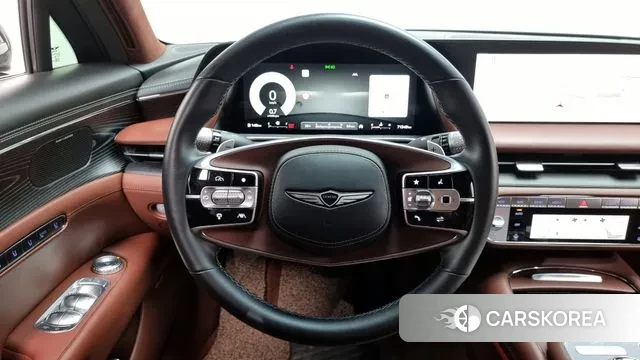 Genesis G90 (RS4) 2022 Темно-зеленый из Кореи, фото 4