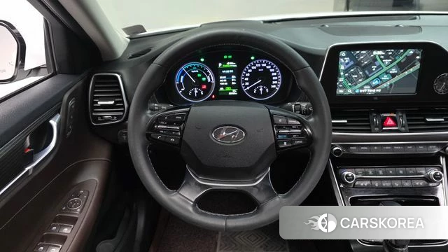 Hyundai Grandeur IG Hybrid 2018 Белый из Кореи, фото 4