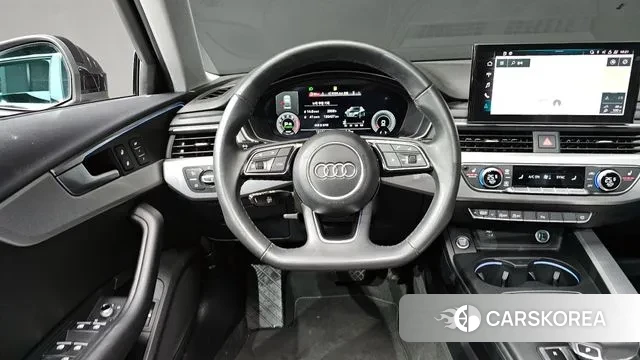 Audi A4 (B9) 2023 Черный из Кореи, фото 4