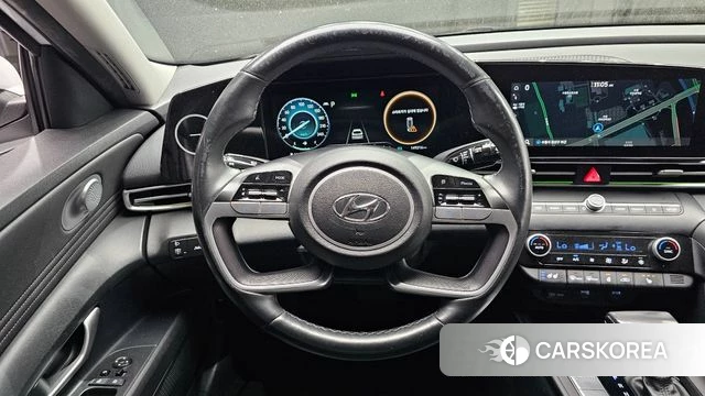 Hyundai Avante (CN7) 2021 Белый из Кореи, фото 4