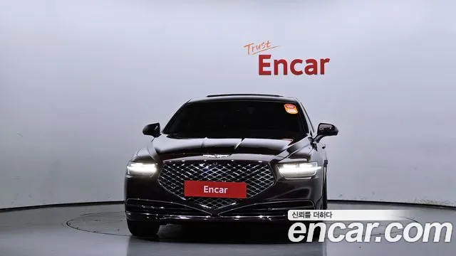 Genesis G90 2019 Красный из Кореи, фото 4